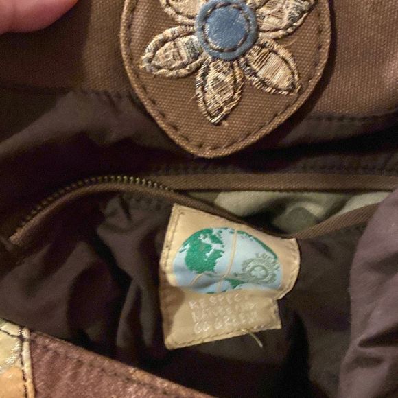 Lucky Brand Hobo Patchwork Purse Bag Large - Picture 9 of 11